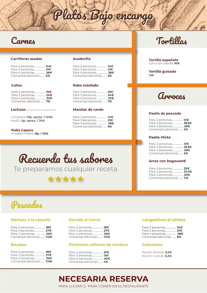Menu_Hostal Restaurante Chamu_Bercianos del Páramo_image_2