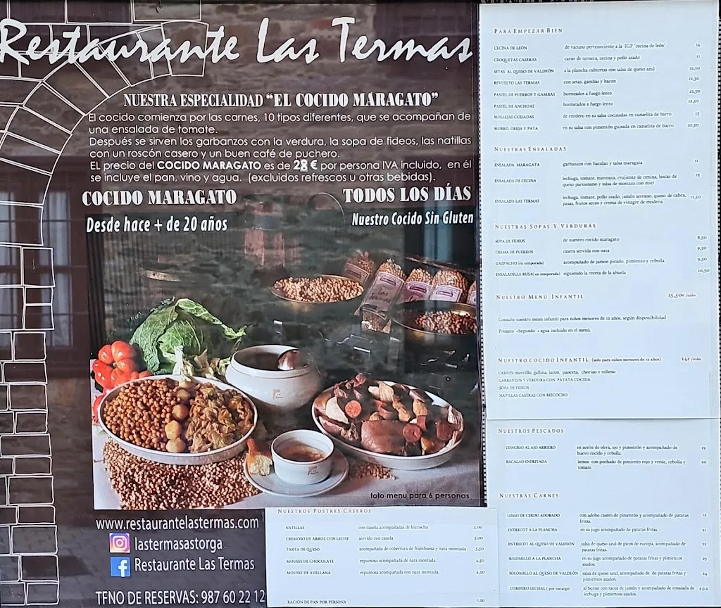 Menu_Las Termas_Astorga_image_3