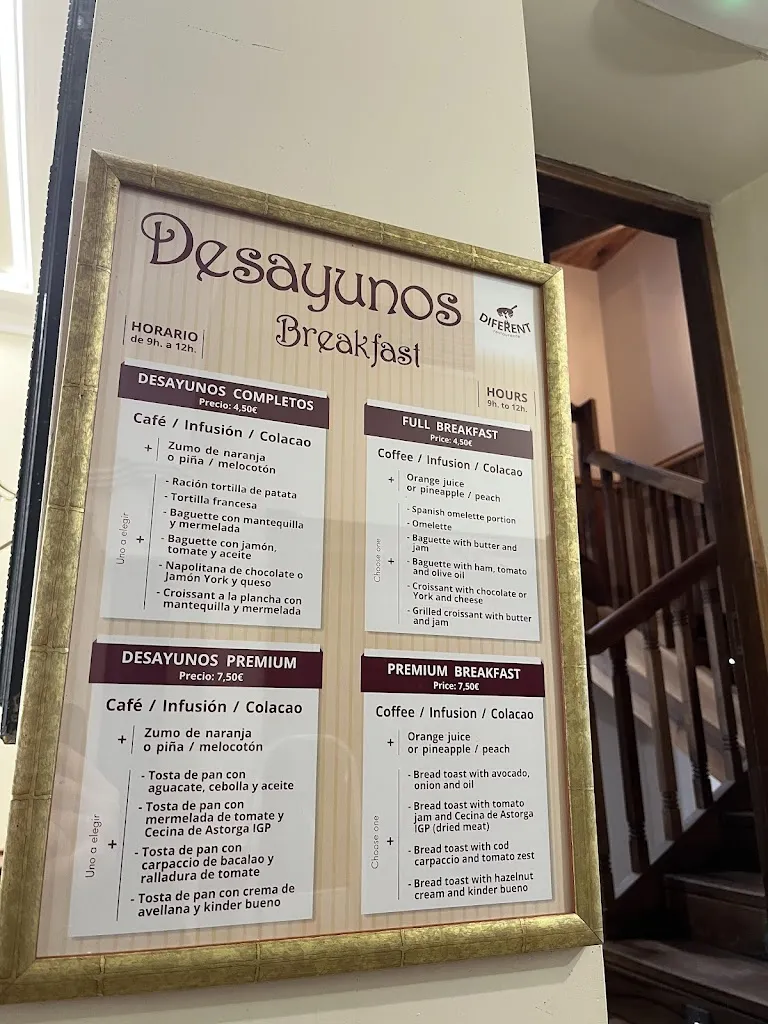 Menu_Diferent Astorga — Restaurante_Astorga_image_1