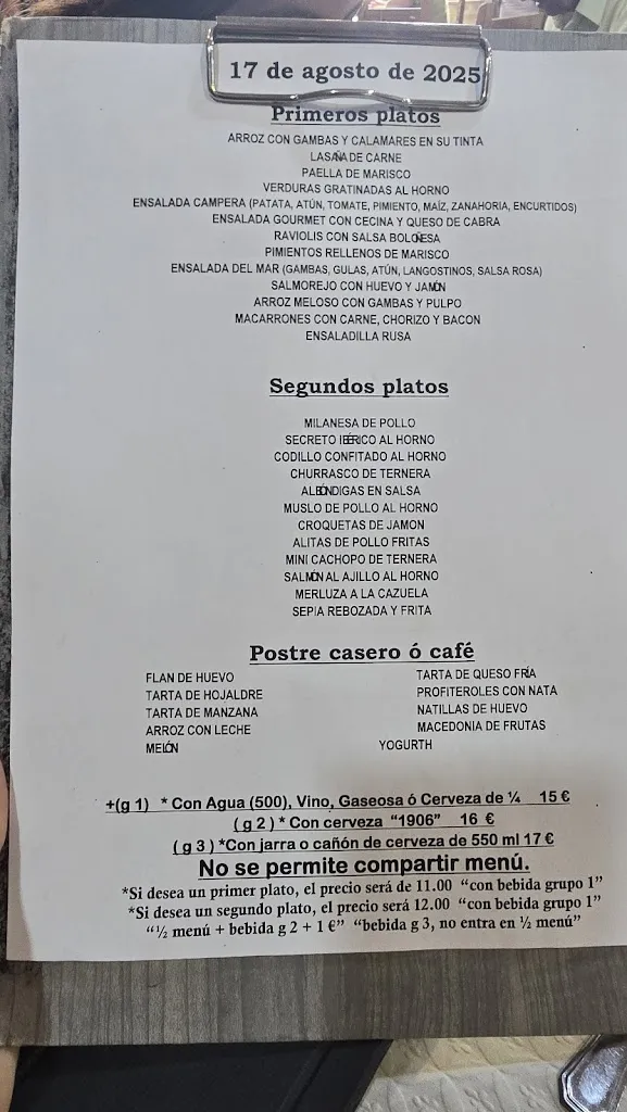 Menu_RESTAURANTE ASTORGANO 