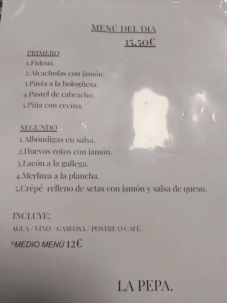 Menu_La Pepa ( Cerrado por Vacaciones desde el 29 septiembre hasta el 06 octubre)_Astorga_image_3