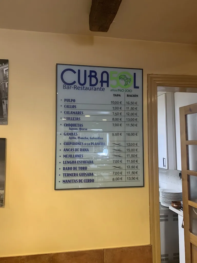 Menu_Bar-Restaurante Cubasol_Astorga_image_3