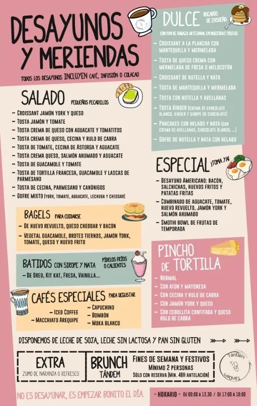 Menu_Restaurante Tándem_Astorga_immagine_1