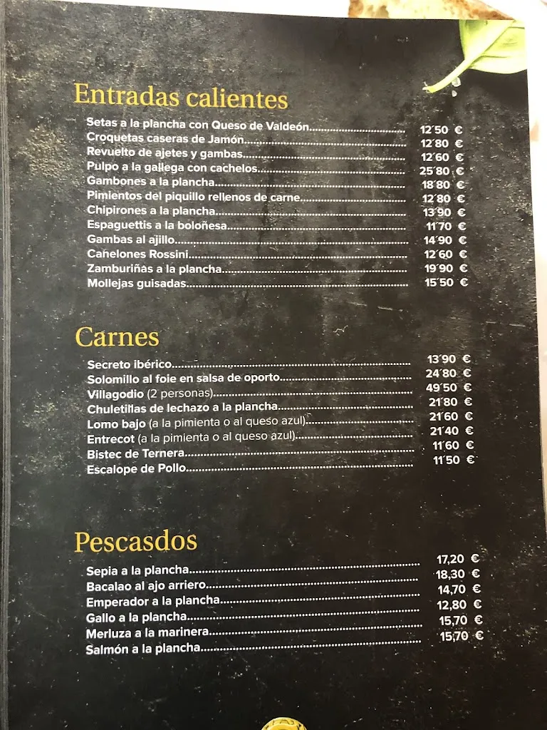 Menu_Restaur. Ruta Romana / Bar Imperial_Astorga_image_1