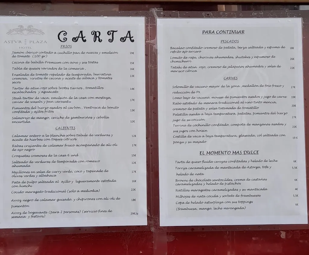 Menu_Restaur. Ruta Romana / Bar Imperial_Astorga_image_2