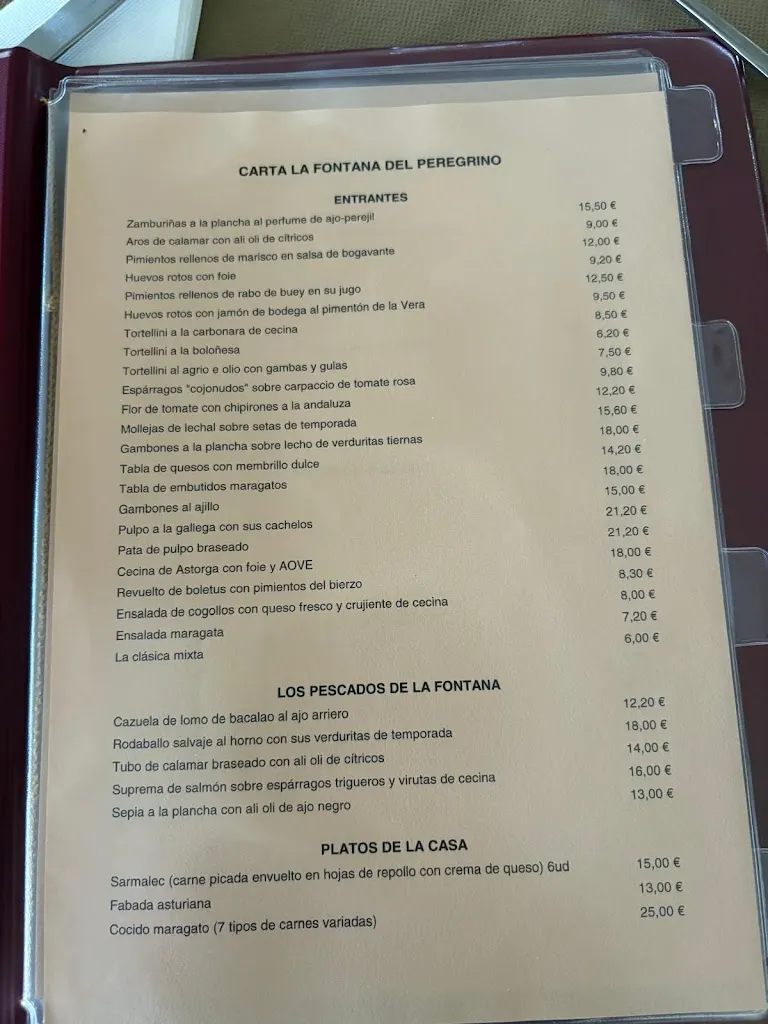 Menu_restaurante bar fontana_Astorga_image_1