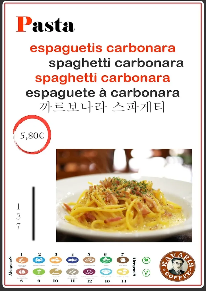 Menu_Cafe Kavafis Bar_Astorga_image_4