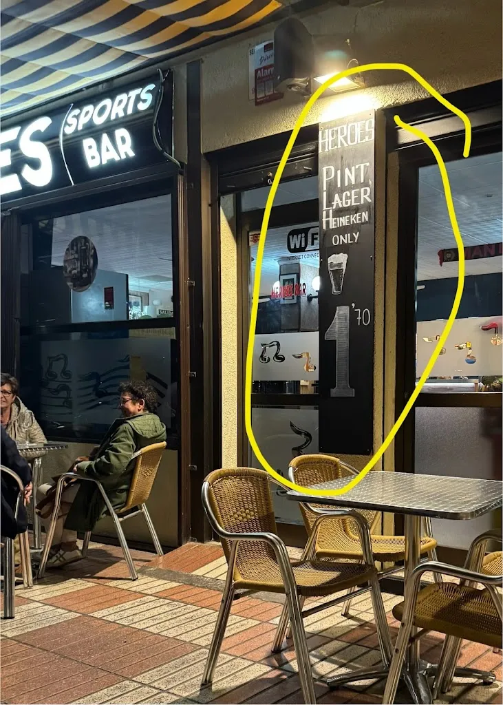 Dmitrii A.D_Sport Bar Heroes_Finestrat_review