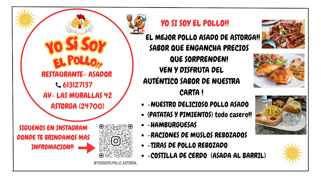 Menu_Asadero yo si soy el pollo!! - ASTORGA - Restaurante_Astorga_image_2