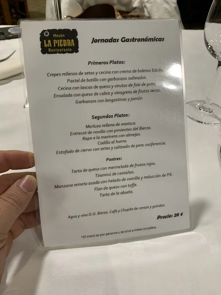 Menu_Mesón La Piedra Restaurante_Bembibre_image_4