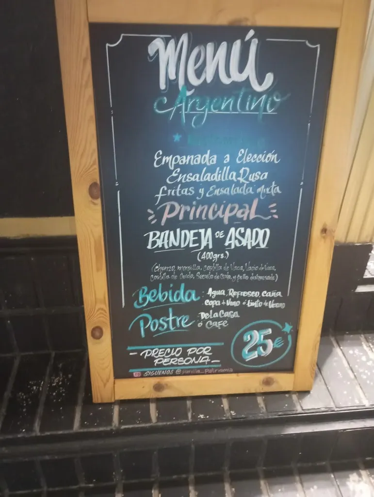 Menü_Parrilla Patria Mía_Finestrat_Bild_2