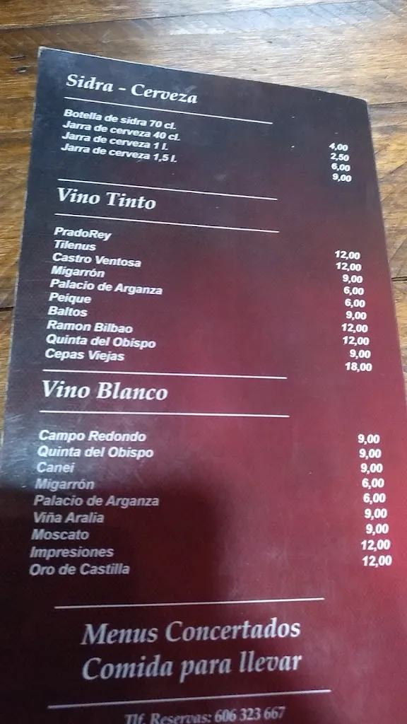 Menu_La Tapería_Bembibre_image_2