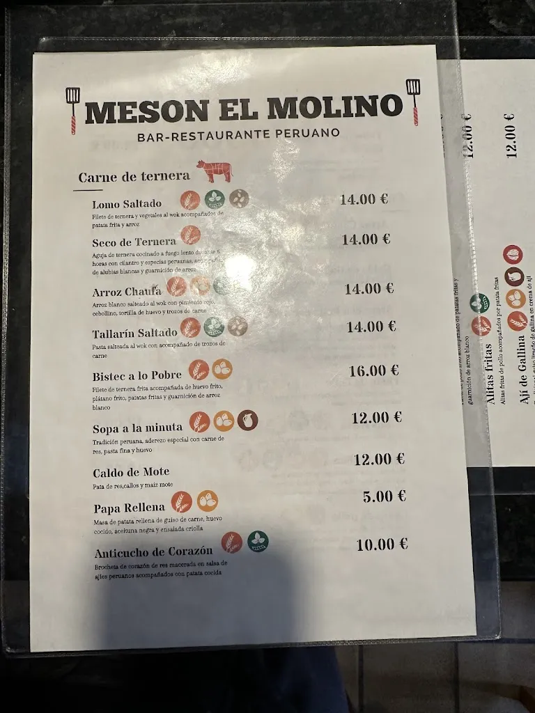 Menu_Meson El Molino_Bañeza La_image_1
