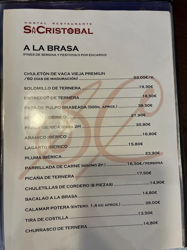 Menu_San Cristóbal Restaurante_Bañeza La_image_2