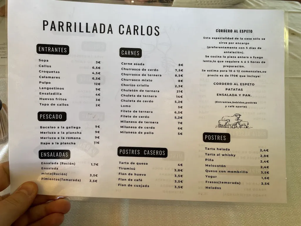 Menu_Parrillada Carlos_Betanzos_immagine_1