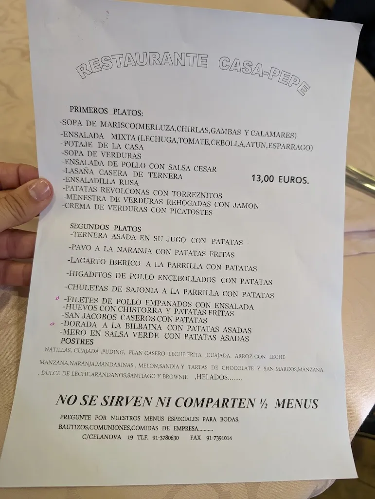 Menu_Casa Pepe_Bañeza La_image_3