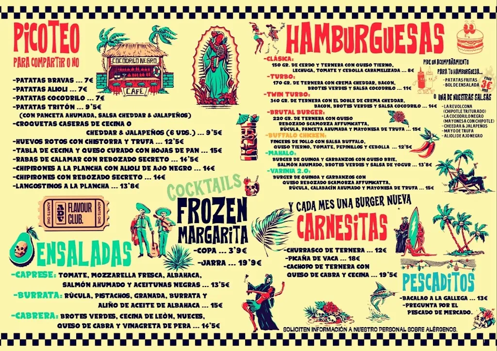 Menu_Cocodrilo Negro Cafe_Cabañas Raras_image_1