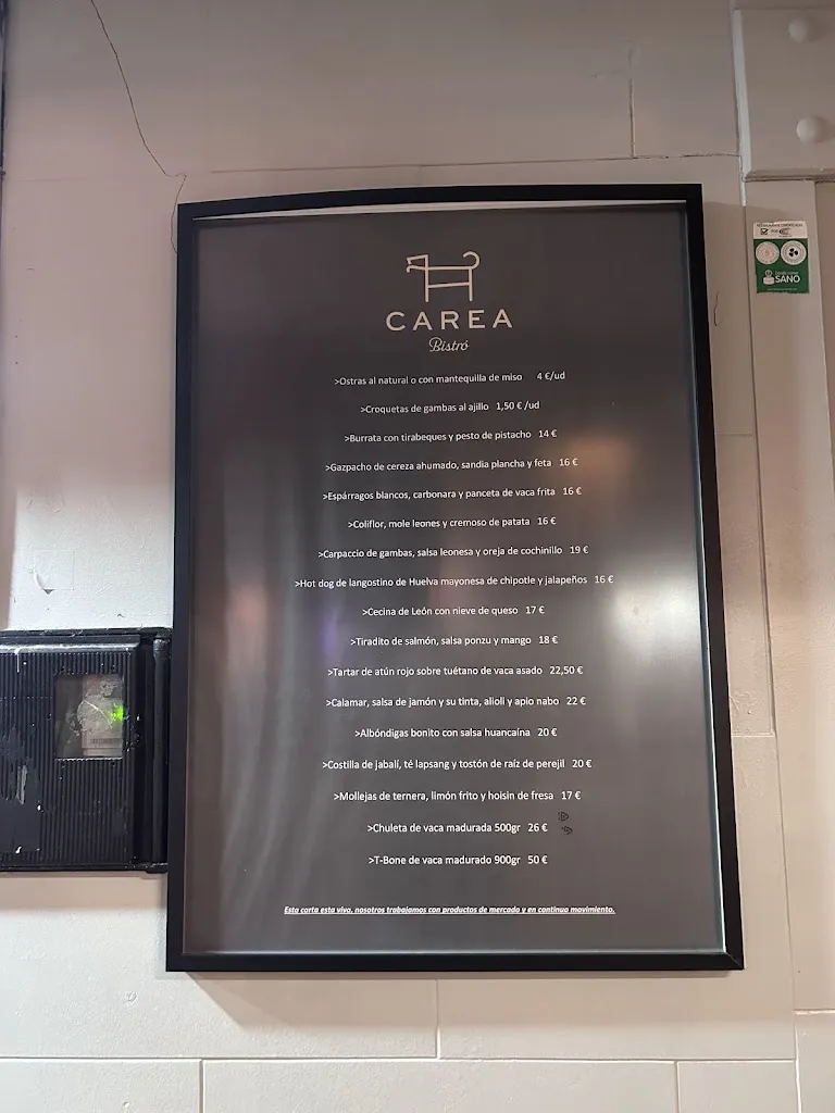 Menu_Carea Bistró_Benuza_image_1