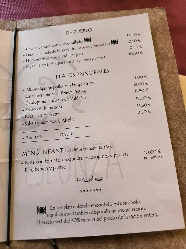 Menu_La Abadía de Eslonza_Benuza_immagine_3