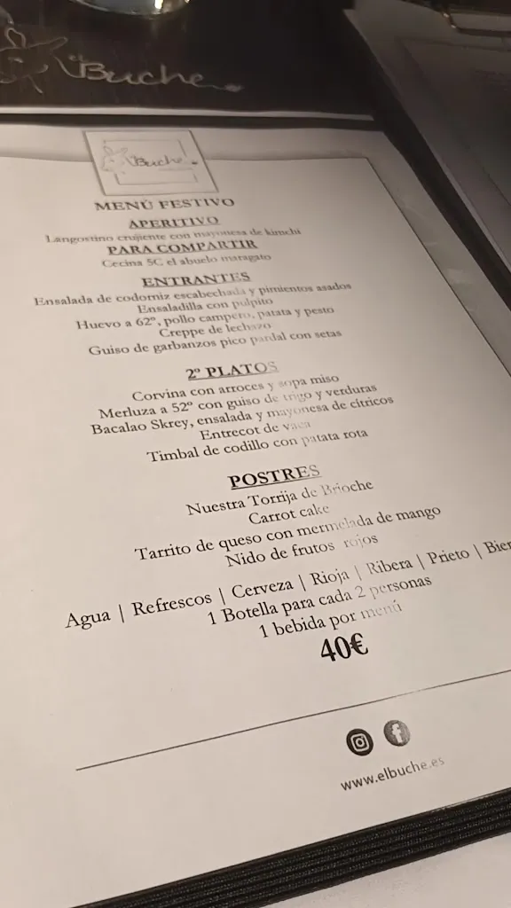 Menu_Restaurante El Buche_Benuza_image_1