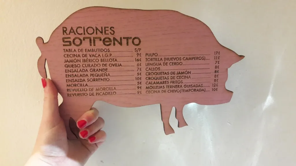 Menu_Restaurante Sorrento_Benuza_immagine_1