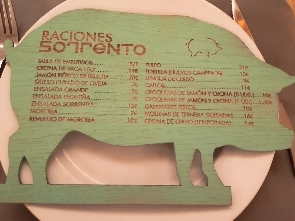 Menu_Restaurante Sorrento_Benuza_immagine_4