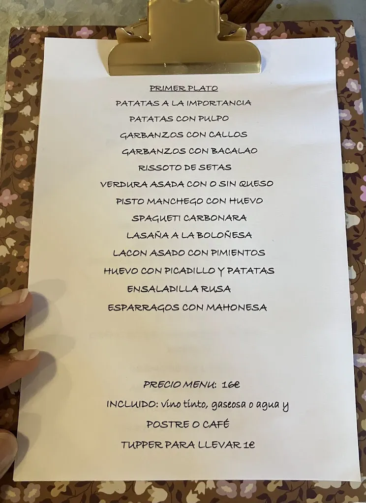 Menu_Bar Restaurante Casa Dobe_Benuza_image_2