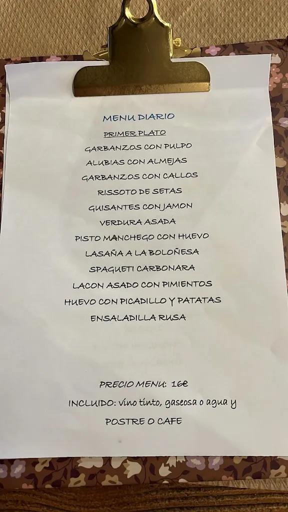 Menu_Bar Restaurante Casa Dobe_Benuza_image_4