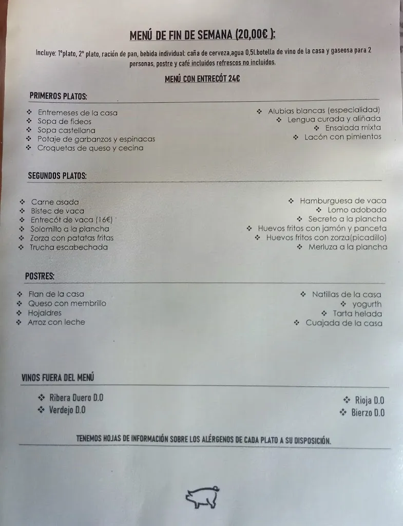 Menu_Mesón Quiñones Bar Restaurante_Benuza_image_1