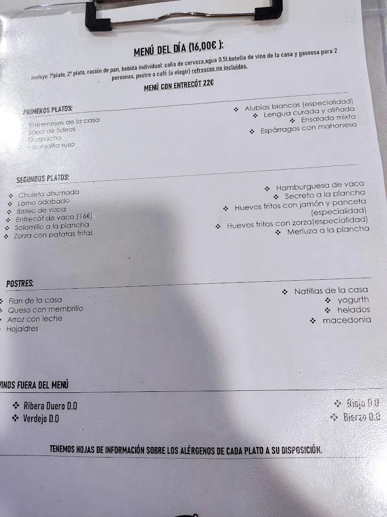 Menu_Mesón Quiñones Bar Restaurante_Benuza_image_4