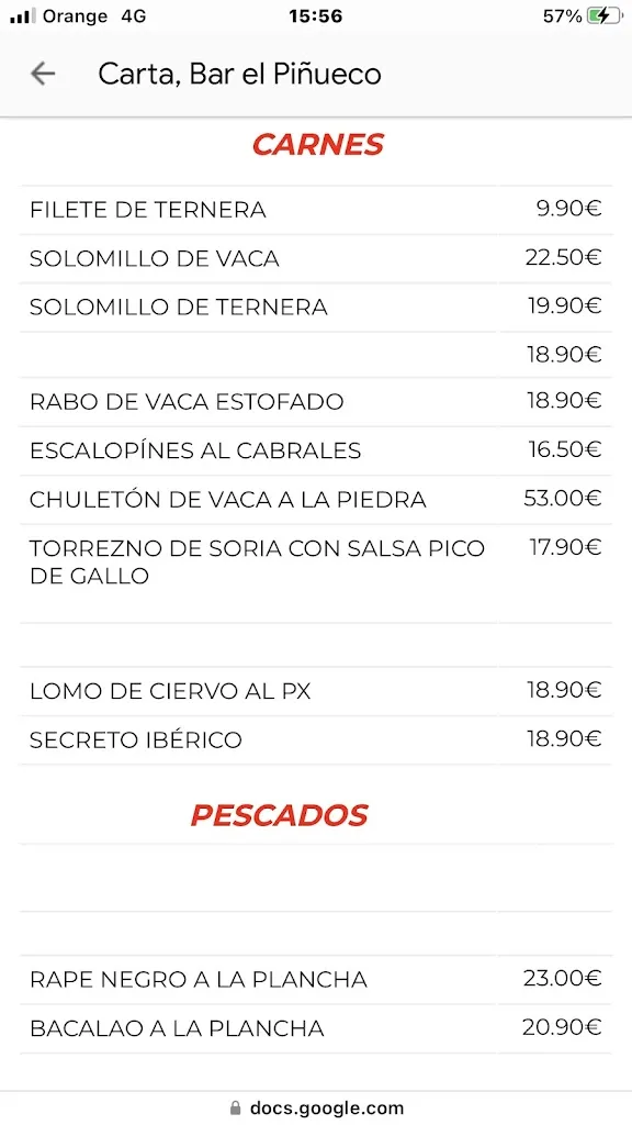 Menu_Restaurante El Piñueco_Benuza_image_1