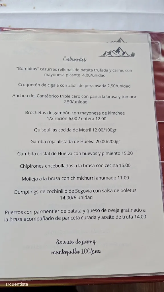 Menu_La Única_Benuza_image_1