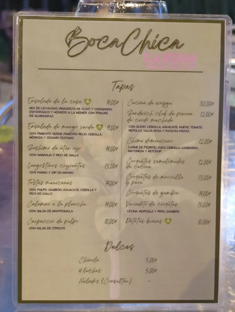 Menu_Boca Chica Las Pallozas_Carracedelo_image_1