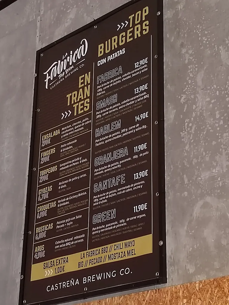 Menu_CERVEZA E HIDROMIEL CASTREÑA TAP ROOM 