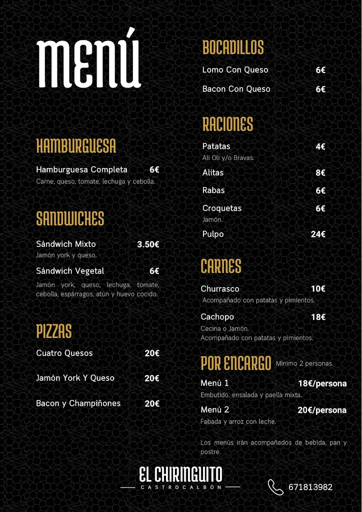 Menu_El rincón de Tino_Castrocalbón_image_1