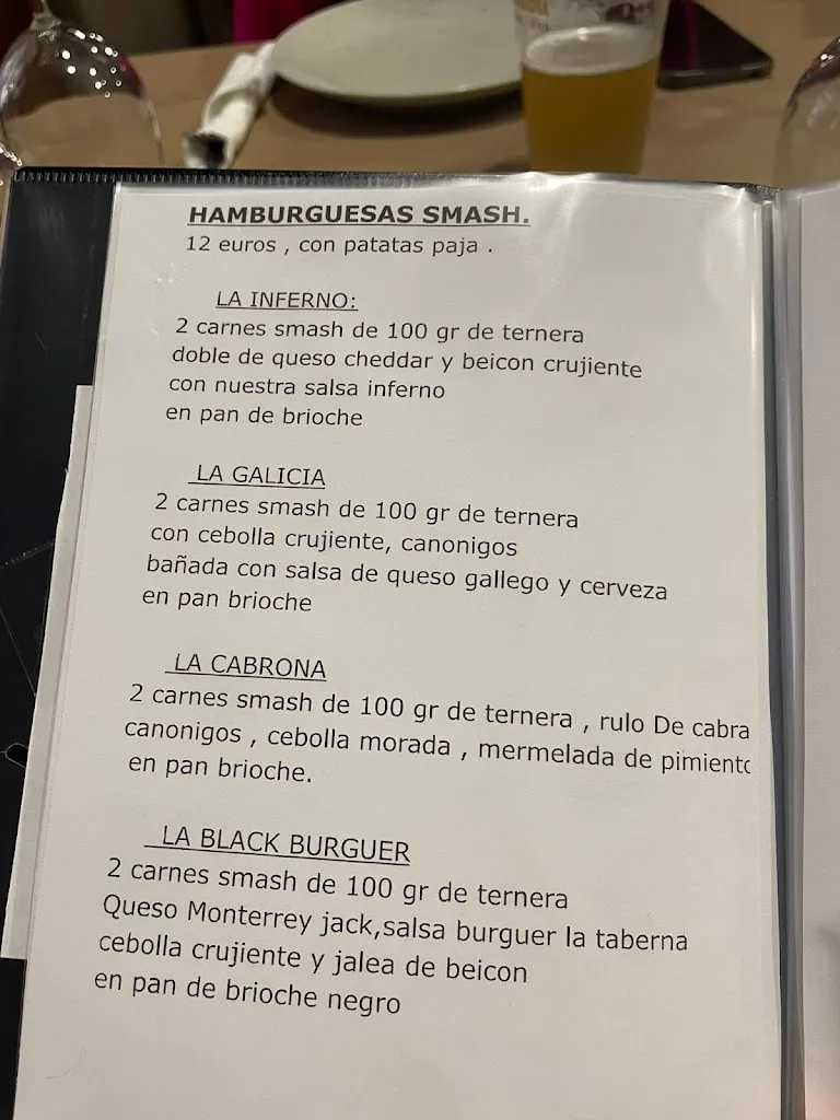 Menu_LA TABERNA_Cacabelos_immagine_1