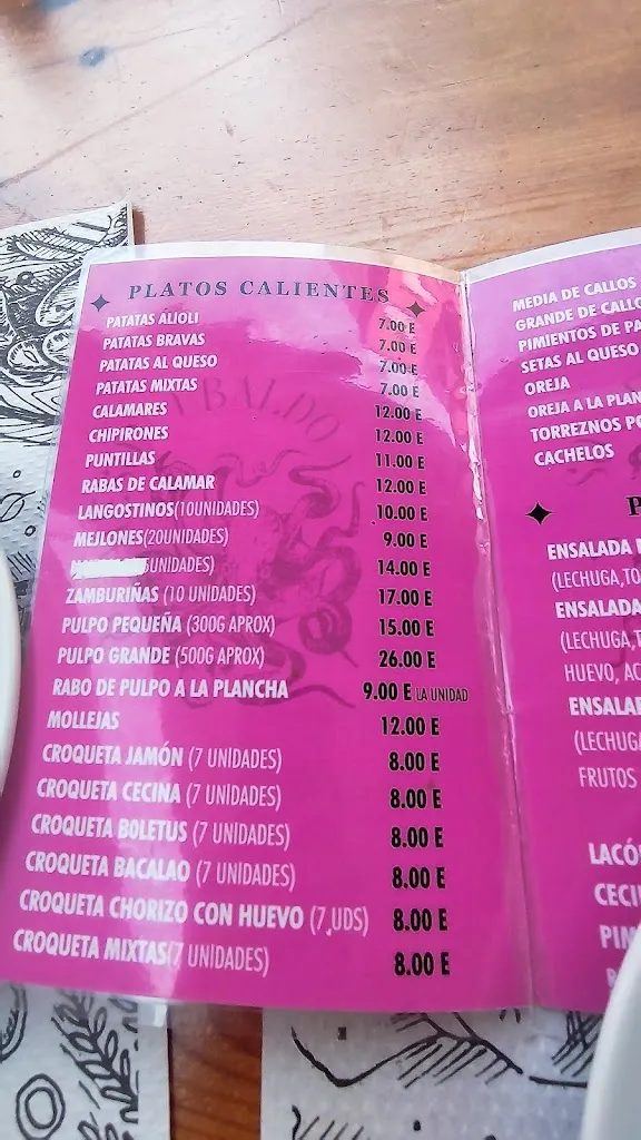 Menu_Mesón Pulperia Ubaldo_Cacabelos_immagine_1