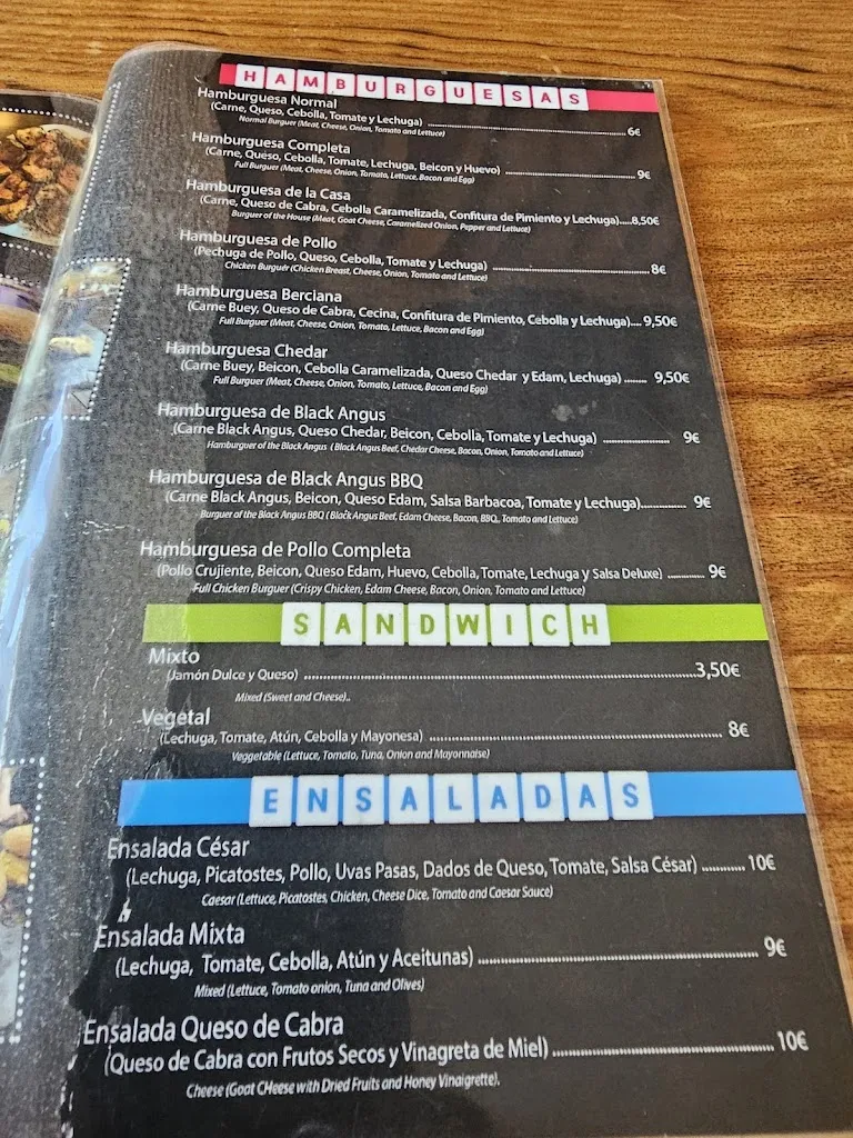 Menu_El Pajarito_Cacabelos_image_1