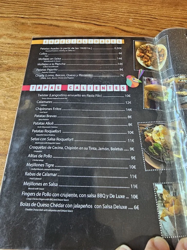 Menu_El Pajarito_Cacabelos_image_2