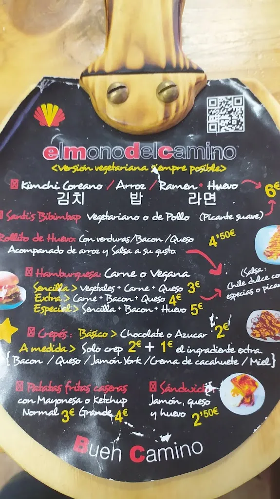 Menu_El Mono del Camino_Cacabelos_immagine_2