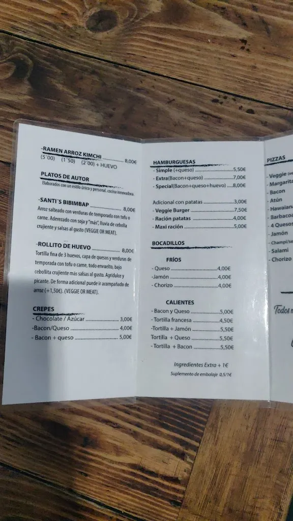 Menu_El Mono del Camino_Cacabelos_immagine_3