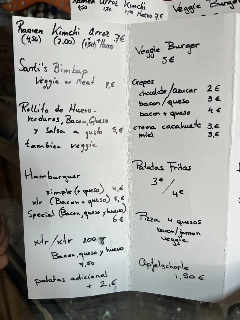 Menu_El Mono del Camino_Cacabelos_immagine_4