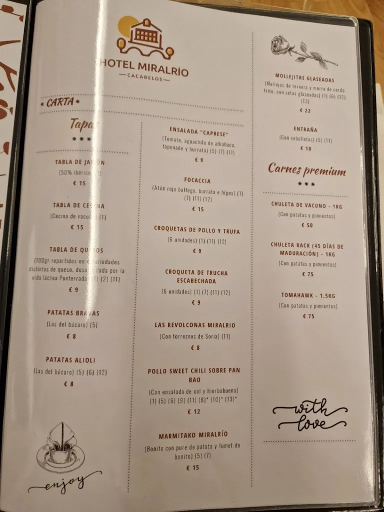 Menu_Hotel Miralrio Cacabelos_Cacabelos_image_4