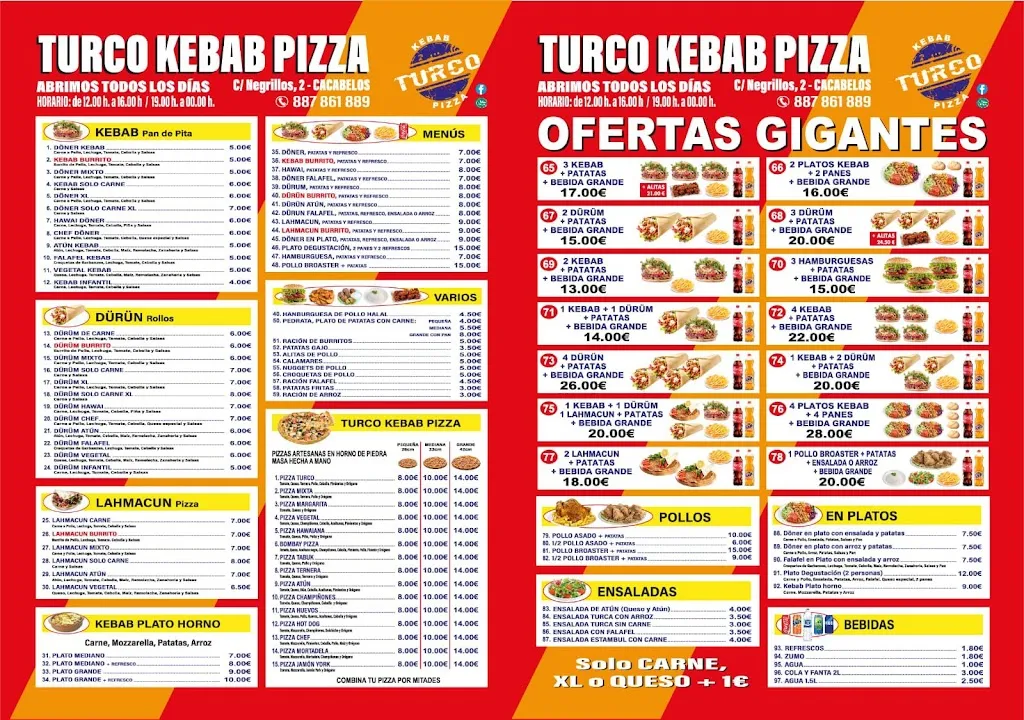 Menu_Turco kebab pizza_Cacabelos_image_3