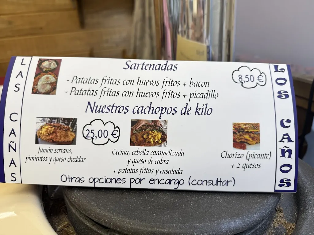 Menu_Bar Los Caños_Cimanes de la Vega_image_4