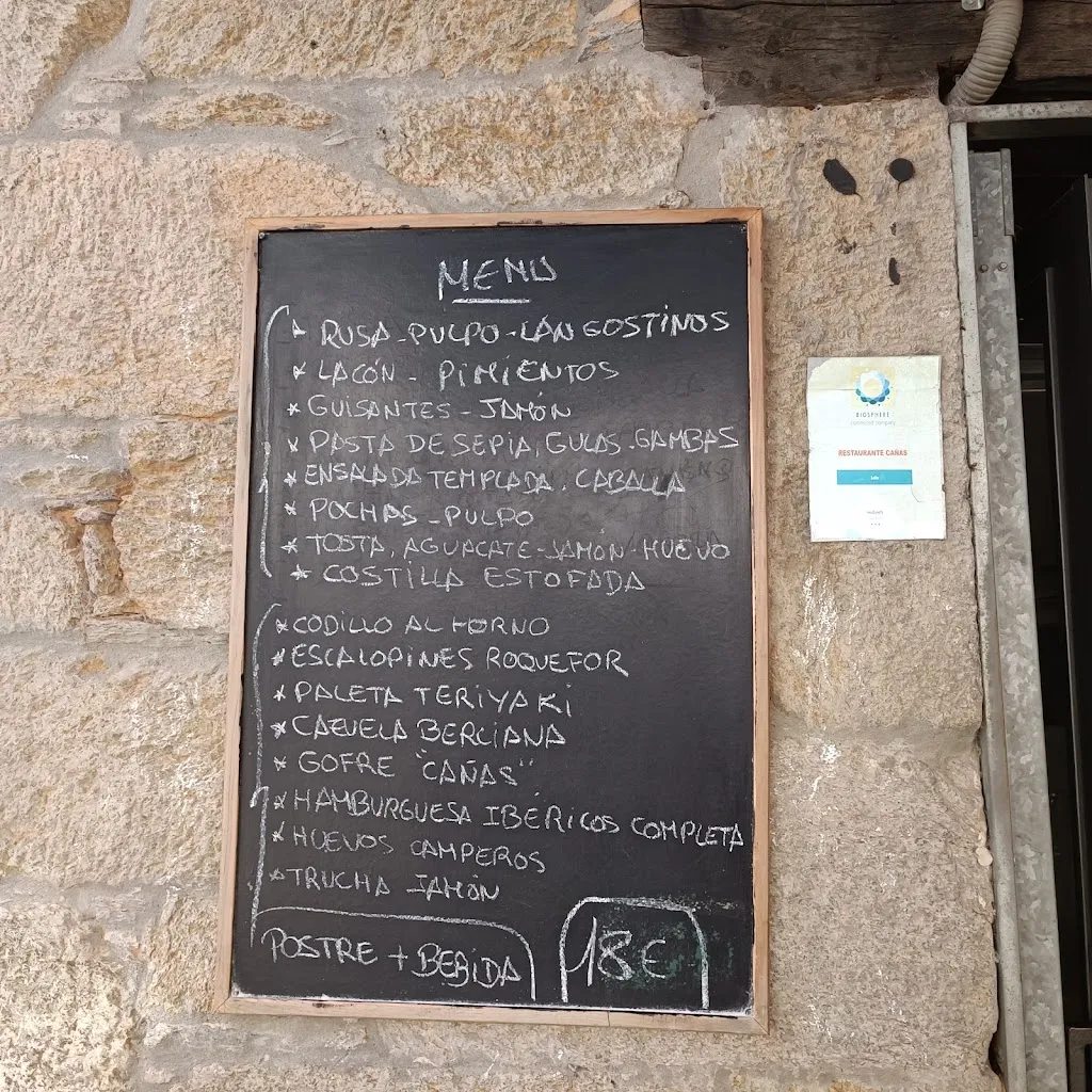 Menu_Bar Las Cañas_Cimanes del Tejar_image_1