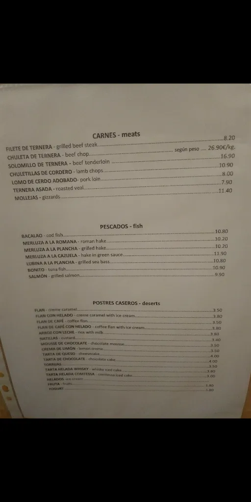 Menu_Restaurante - Bar Huelde_Crémenes_image_3