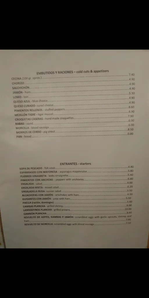 Menu_Restaurante - Bar Huelde_Crémenes_image_4