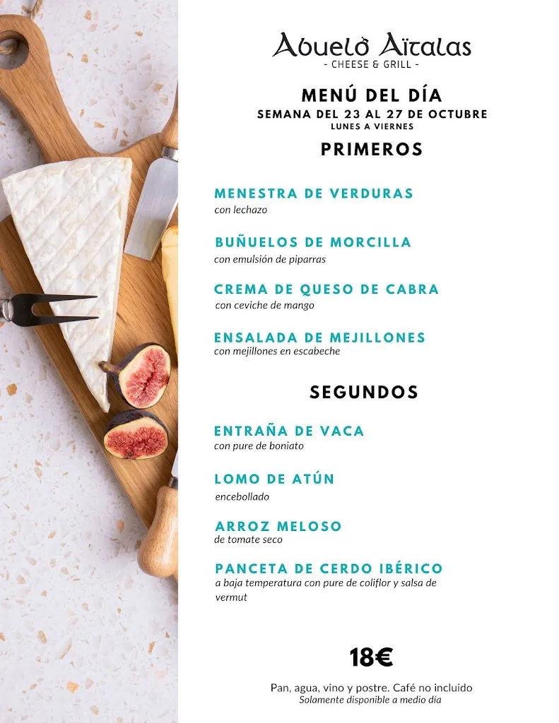 Menu_Aitalas Restaurante - Cheese & Grill_Cubillas de Rueda_image_1