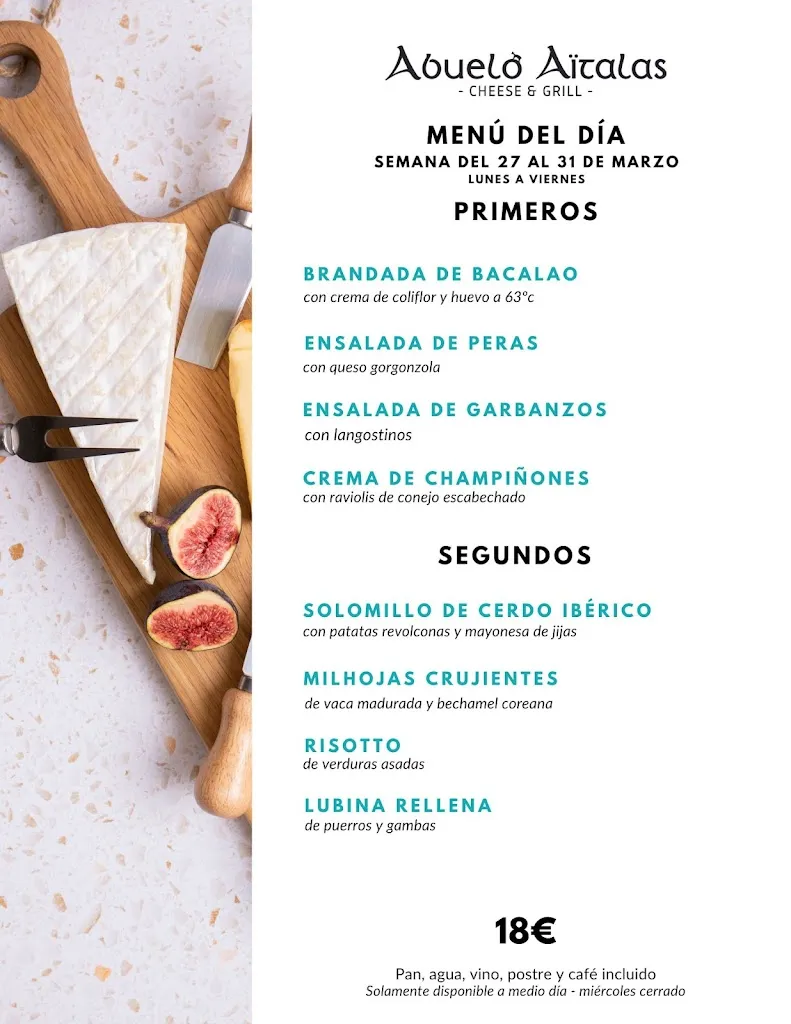 Menu_Aitalas Restaurante - Cheese & Grill_Cubillas de Rueda_image_4